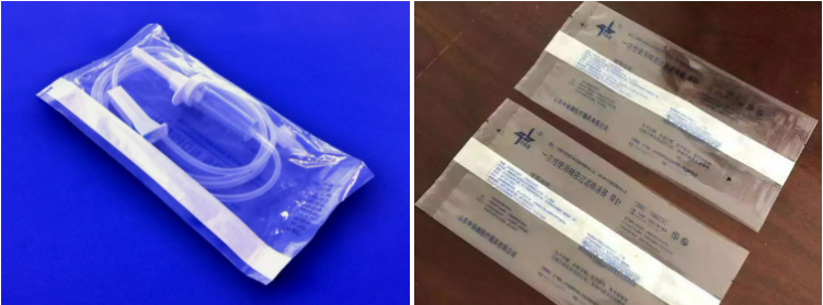 Medical mid-seal sample bag