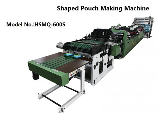 shaped pouch making machine