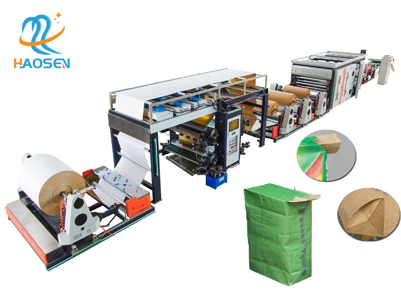 50kg Sack Kraft Paper Cement Bag Producing Machine supplier