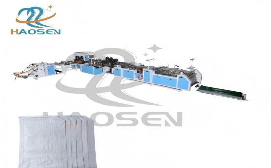Cold And Hot Integrated Cutting, Folding And Sewing Machine For Cement Bag