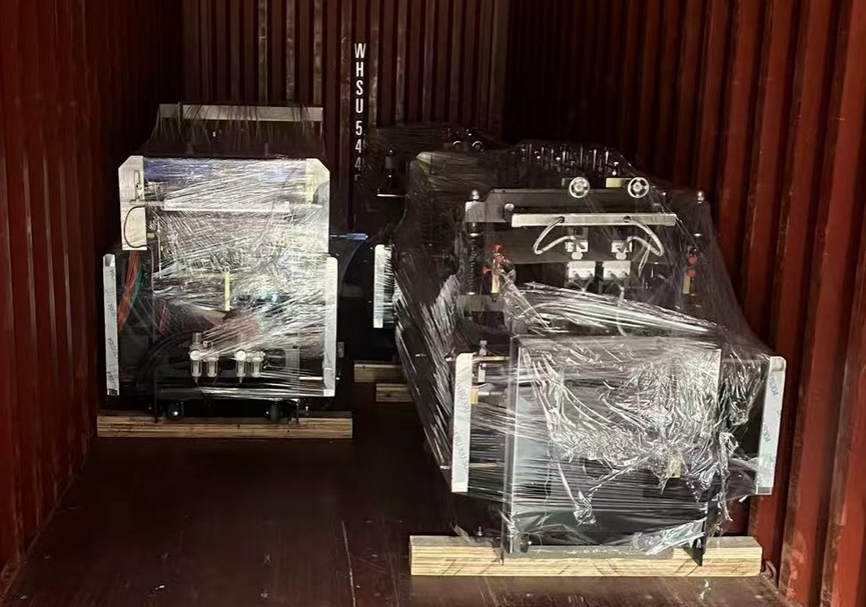 The loading of three-side sealing machines in the US has been completed