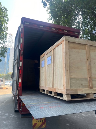 Spout Pouch Making Machine Shipment to India 