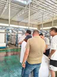 Middle East Customer Inspect And Test The Machine