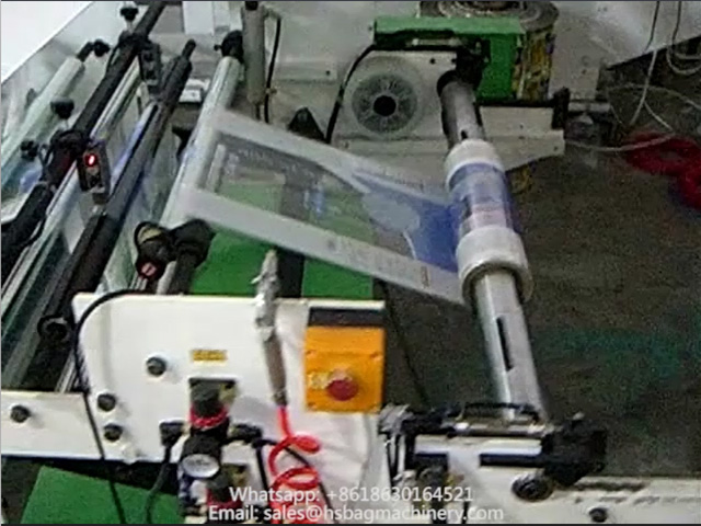 Automatic Middle Bottom Sealing Bag Machine 