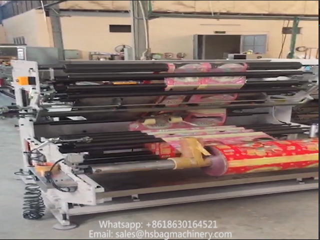 Heavy Duty Four Side Middle Bottom Sealing Bag Machine